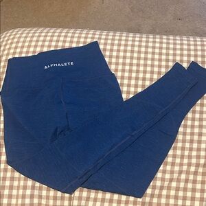 Alphalete Navy Performance Leggings